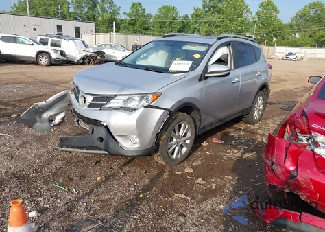 2015 Toyota Rav4 Limited из США, поврежденный, VIN JTMDFREV7FD131470